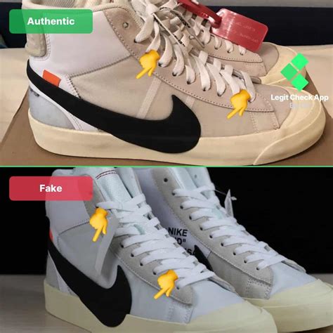 off white nike blazer mid fake|nike off white blazer stockx.